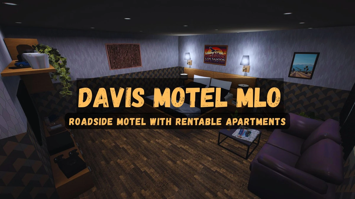Davis Motel MLO FiveM – Motel with Rentable Apartments